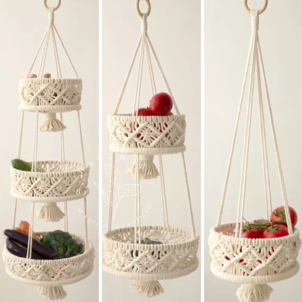 3 Tier Hanging Baskets