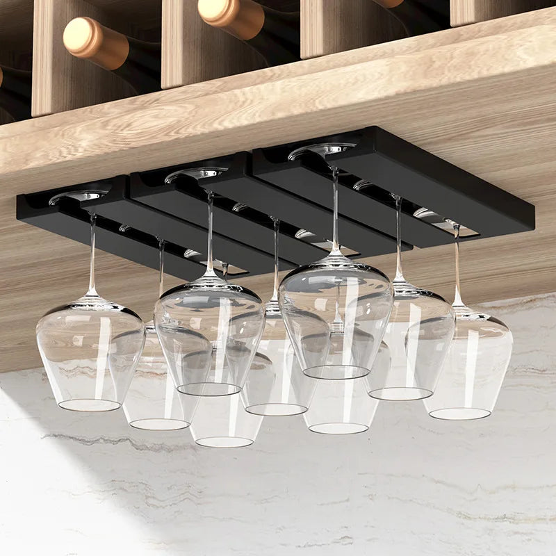 Under Cabinet Wine Holder