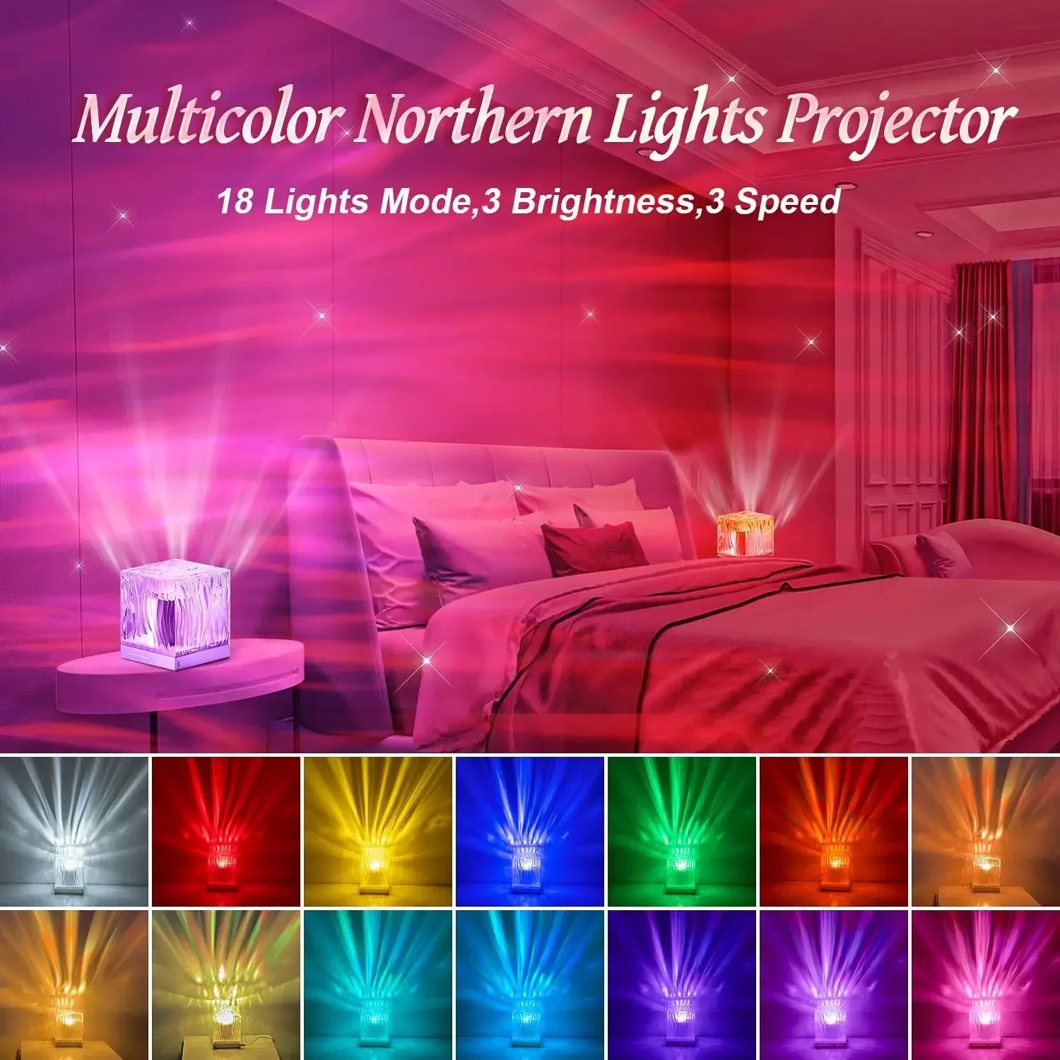 Northern Lights LED Lamp