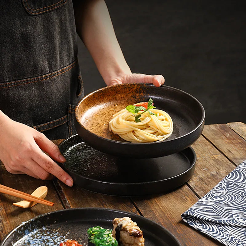 8-inch Japanese-style ceramic Bowls