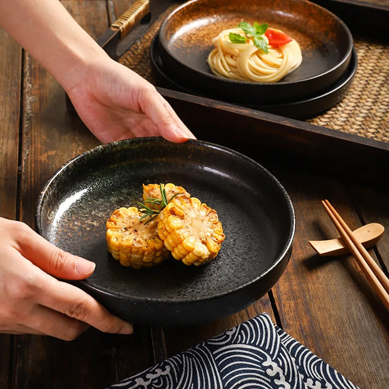 8-inch Japanese-style ceramic Bowls