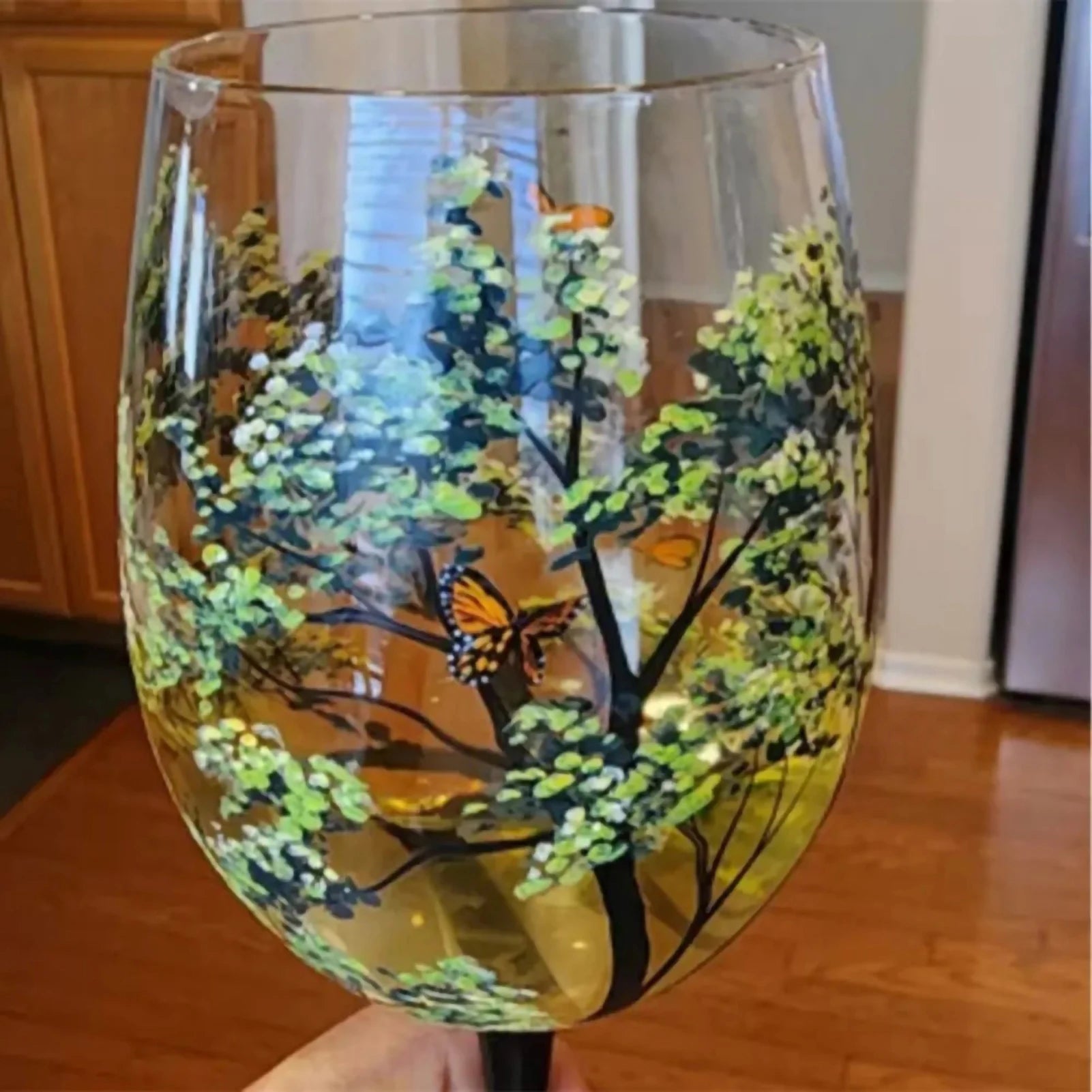 Four Seasons Wine Glasses