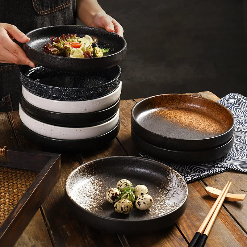 8-inch Japanese-style ceramic Bowls