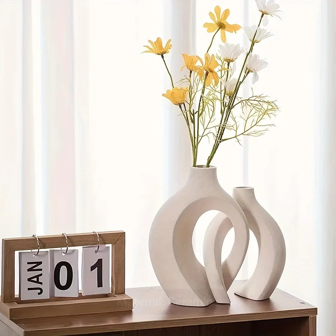 Premium Ceramic Vase Set