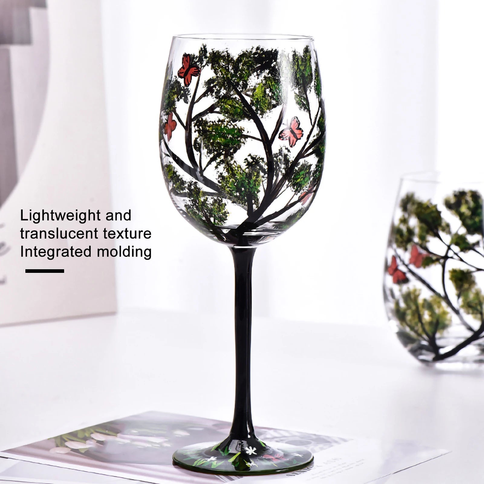 Four Seasons Wine Glasses