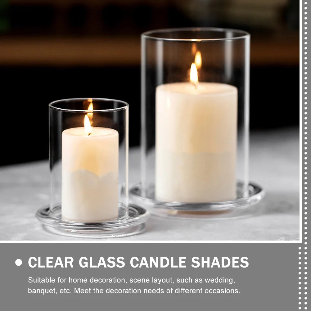 Glass Candle Holder